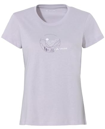 VAUDE Women's Cyclist T-Shirt V, Shirt zum Radfahren, Lavender, 34