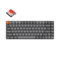 Keychron K3 Max mechanische Tastatur kabellos QMK/VIA Ultra-Slim 75% PBT Hot-Swap Hintergrundbeleuchtung RGB Gateron Low-Profile MX Red Switch, italienisches Layout