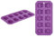 Halloween Ice Cube Tray - Skulls or Pumpkins - Perfect for Halloween Parties - Chocolate & Jelly Moulds - Makes 10 Skull or Pumpkin Shaped Pieces - Reusable (Purple - Skulls)