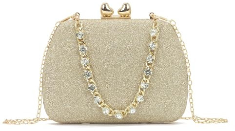 Syrads Mujer Bolso De Embrague De Noche Boda Fiesta De Embrague De Fiesta De Fiesta Bolsos De Mano De Fiesta De Fiesta De Fiesta Bolsos De Mano,Oro