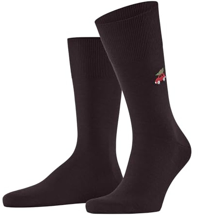 FALKE Airport X-Mas Car Socken barolo (8596), 43-44