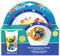 FUN HOUSE | Set de vajilla Lilo & Stitch para niños, 1 vaso, 1 plato + 1 cuenco | Reutilizable y Micro-Ondable | Licencia Oficial Disney | Fan Stitch | Marca Francesa | Idea de regalo para niños