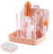 ORARTMM Baby Bottle Brush & Drying Rack,Bottle Cleaner Brush,Complete Baby Care Kit for Hygiene and Drying（Pink）