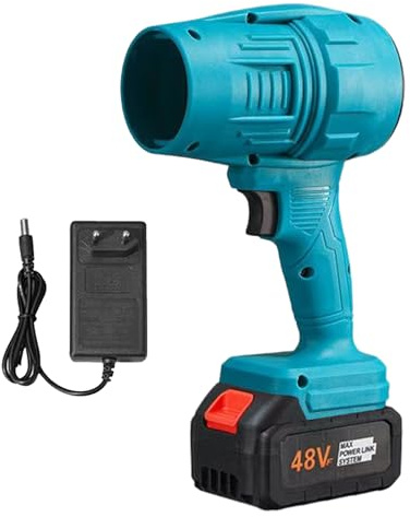 Ventilador de pulverización en seco para coche, ventilador de turbina,Soplador de polvo de turbina inalámbrico - Plumero portátil de aire comprimido, ventilador de pulverización en seco de 200 mph