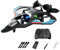 Remote Control Airplane, Children’s Remote Plane Toy, Double-Battery Powered Glider, Adjustable Speed 8.27x5.91x1.77 Inches for Teens, Students, Indoor and Outdoor Use
