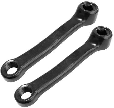 Fahrrad-Kurbelarm – Kurbelarm-Set – 127 mm Ersatzzubehör für Rennrad, Langstreckenfahrten, Stadt-Pendler, Renntraining