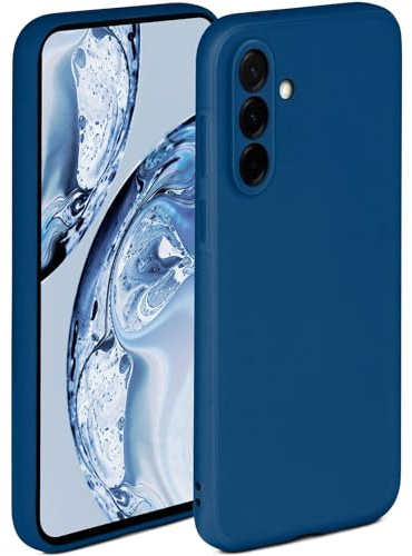 ONEFLOW Soft Case für Samsung Galaxy A57 5G Hülle aus Silikon mit Kameraschutz, Silikonhülle mit erhöhtem Schutz fürs Display, Backcover Schutzhülle, weiche Handyhülle, Blau