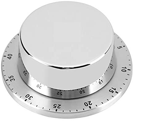 1 Heure Manuel De Cuisine Mécanique Cuisson Compte À Rebours Rappel avec Base Magnétique