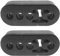 2 PCS NEW Universal Car Exhaust Rubber Mount Vehicle Exhaust Pipe Mounting Mount Rubber Hanger Bracket