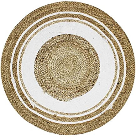 Thedecofactory Tapis, 70cm Diamètre, Noir