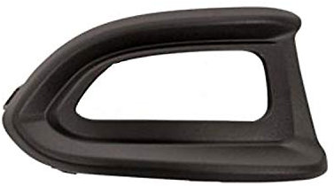 Griglia destra paraurti goffrata nera con sede fendinebbia, Compatibile con FIAT 500X dal 07/2015