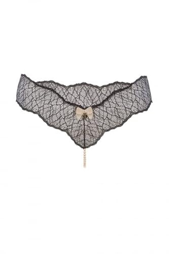 Bracli 2041 Perlenstring Sydney (einreihig) Plus (XL) schwarz
