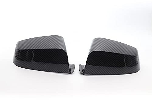 Auto Spiegelkappen,Rückspiegelkappe Kohlefaser Aussehen Auto Styling M Stil Ersatzspiegelabdeckung Fit Verwendung For BMW 5 6 7 Serie F01 F02 F03 F04 F06 F07 F10 F10 F11 F12 F13 F13