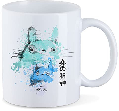 T-Nerds - Watercolor Spirit - Tasse Mug Kaffeetasse Teetasse - Weiß