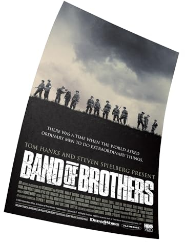 Band of Brothers Poster Größe 11 x 17(28 x 43 cm) Dekorative Rahmenloses Kunst Geschenk Leinwand Poster