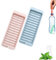 2 Pcs Thin Ice Cube Tray Long Ice Stick Tray Mould Ice Stick Tray with Lid Bottle Ice Stick Trays for Cocktails Whisky Baby Food Summer Drink
