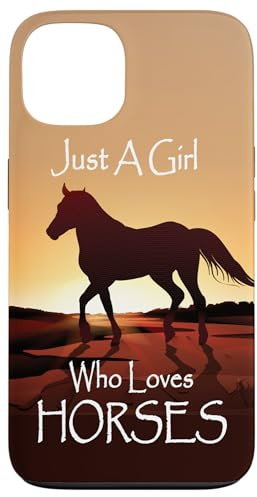 Wild Horse Equestrian Nature Girls Teens Women Case for iPhone 13