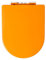Heavy Duty Soft Close Quick Release Toilet Seat for Bathroom Family, Ergonomic Design with Adjustable Hinges, 6 Colors Available (Color : Orange, Size : OneSize)