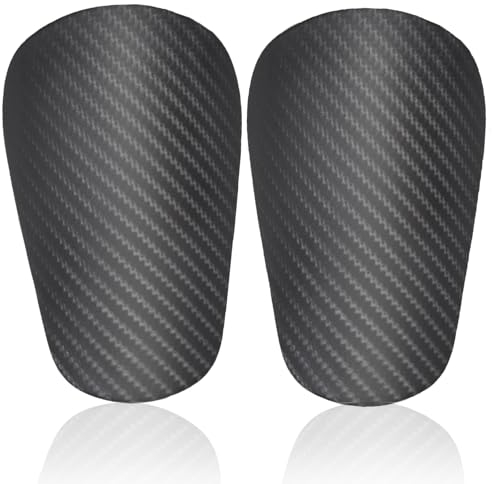 AZSJML Fußball Schienbeinschoner, Schienbeinschoner Kinder Fussball, 10 x 6 cm Fußball Miniatur Schienbeinschoner, Schutzausrüstung Schienbeinschoner für Jugendliche Erwachsene Jungen Mädchen