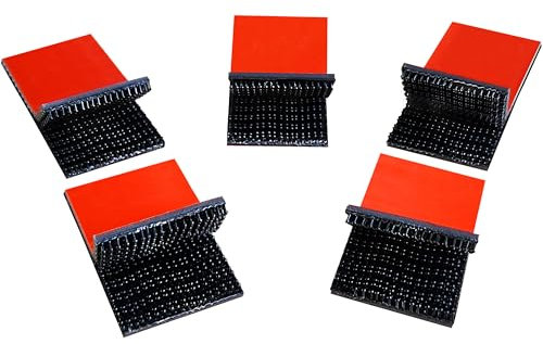 3M Dual Lock DL250/5361 | Pilzkopfband | Klettband | Druckverschluss | Klettverbindung | selbstklebende Rückseite mit Acrylat-Klebstoff / 25 mm x 50 mm 10 Stück