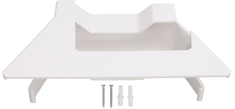 Buachois Starlink Holder,Router Shelf Wall Mount Starlink Wall Mount Bracket Protection Sturdy Space Saving Stylish Look Router Starlink Router for Home