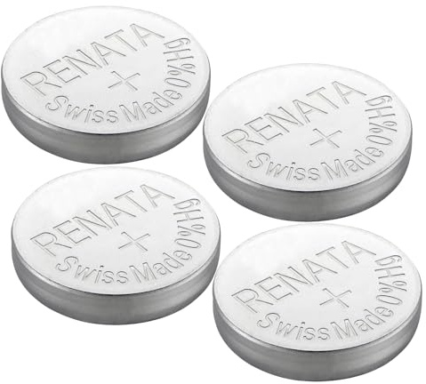 4 Renata 364 MF (SR621SW) V364 Premium - Batteria per orologio - Made in Swiss - Batteria per orologio - 4 pezzi