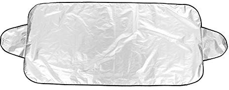 MasYosh Sonnenschutz für Autofenster, 200 X 70 cm, Silberfarben, Block, Windschutzscheibenabdeckung mit Magnetischer Absorption, für Sonnenwärmeisolierung und Staubschutz
