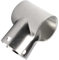 OPIOL QUALITY® T-Verbindung Rohrschelle 90° 22mm aus Edelstahl A4 V4A (1 Stück) Schelle T-Stück Halter T-Verbinder Verdeckbeschlag Badeleiter Badeplattform Abstützung