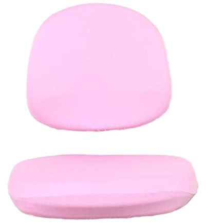MagiDeal Housse de Chaise Pivotante Souple Extensible pour Ordinateur de Bureau, Rose