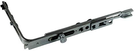 SI Siegenia Sicherheits Eckumlenkung VSU S-ES, 185x105mm mit 1x Pilzkopf (278543) incl. SN-TEC Montagematerial