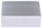 Ausla Aluminium Kühlkörper, Aluminiumkühlkörper, für LED-Verstärkertransistor-IC-Modul, mit 23 Lamellen, 100 x 69 x 36 mm