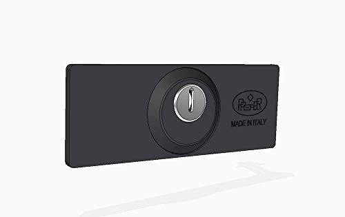 placca esterna di sicurezza per serratura da serranda