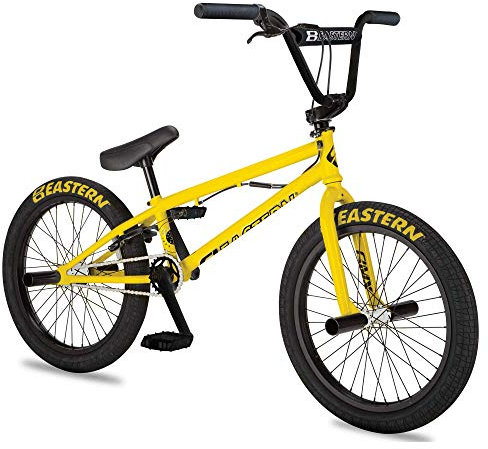 Eastern Bikes Orbit BMX - Bicicletta Freestyle ad alte prestazioni per ciclisti di tutti i livelli, progettata per velocità ed agilità (Giallo)