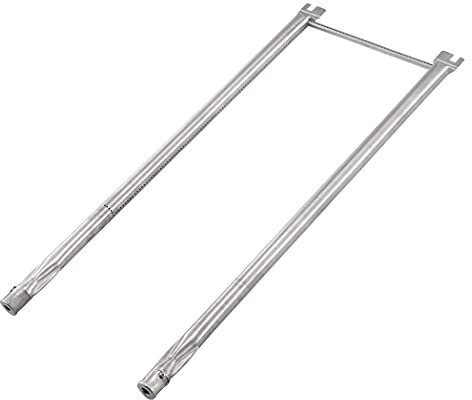 YIHAM LW827 Brenner Tube Kit 27 für Weber Spirit 200 mit Seitensteuerung (2009-2012) Spirit E200 E210 S200 S210, Genesis Silver A, Spirit 500 Grill Ersatzteile Weber 7507, 304 Edelstahl