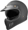 Bogotto FF980 Caferacer Cross Helm, schwarz matt, L