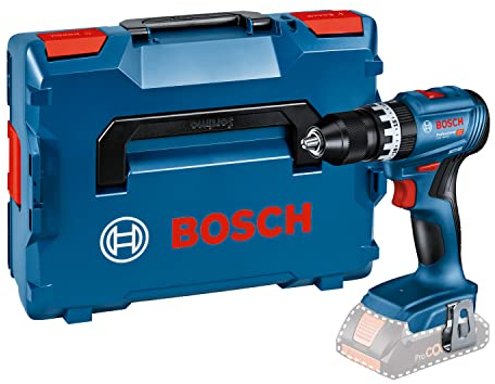 Bosch Professional 18V System Akku Schlagbohrschrauber GSB 18V-45 (Drehzahl 1.900 min⁻ inkl. L-BOXX, ohne Akku/ Ladegerät)