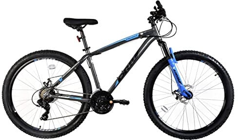 Dallingridge Viscount Hardtail Mountain Bike, 27.5 Wheel - Grey/Blue
