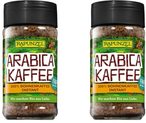 Rapunzel Bio Kaffee Instant, Arabica (2 x 100 gr)