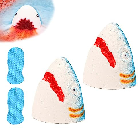 Jaws Badebombe, Hai Badebombe, Kiefer Badebombe, Meerestier Bubble Bath Bombs (2)