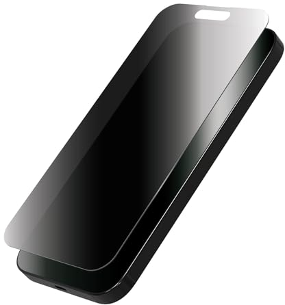 ZAGG InvisibleShield Glass Elite Privacy Screen Protection Compatible for Apple iPhone 15, Scratchproof, Smudgeproof, Shockproof, Reinforced Edges, Easy Application