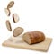 Feuerfest 123 Brotbackstein eckig I 40x30x2,5cm I Lebensmittelechte Backofen-Steinplatte aus Schamotte I Hochwertiger Backstein für Backofen & Grill I Ideal für Brot, Pizza, Kuchen & Flammkuchen