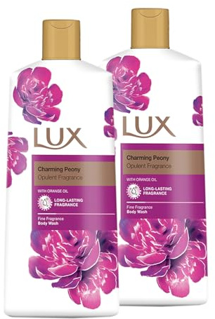 Lux Charming Peony Body Wash 600ml X 2