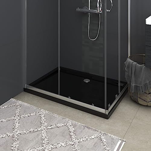 Piatto Doccia Piatto Doccia Piatto Doccia Rettangolare ABS Nero 70x100 cm