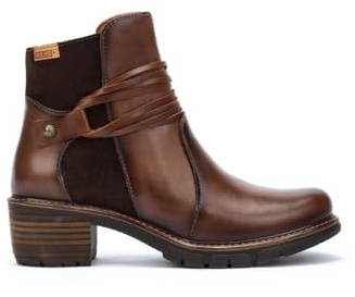 Pikolinos Stiefeletten mit Absatz in Leder SAN Sebastia für Frauen Farbe TOPO