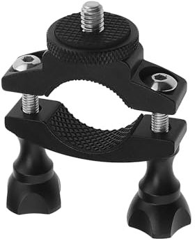 The Lord of the Tools Bicycle Handlebar Mount Bicycle Action Camera Mount Aluminum Alloy Adjustable Bracket Compatible with DJI OSMO Compatible with XiaoYi