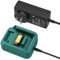 18V Charger for Makita Battery Fast Charge for BL1815 BL1830 BL1840 BL1850 BL1860 BL1890 BL1415 BL1430 BL1440, Replaceable DC18RC DC18RD DC18SF DC18RA 14.4V-18V Li-ion LXT Compact Mini Battery Charger