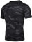 AMZSPORT Herren Kompressionsshirt Kurzarm Sportshirt Schnelltrocknend Laufshirt Funktionsshirt, Tarnmuster-L
