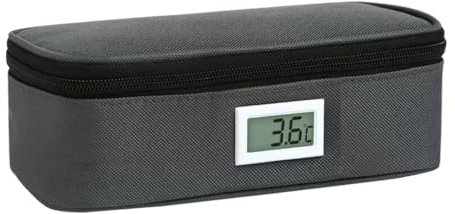 Astuccio termico per insulina e farmaci con display