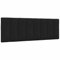 vidaXL Kopfteil-Kissen Hanko Schwarz 140 cm Stoff, Kopfteilkissen, Kopfkissen, Lesekissen, Kopfteilpolster, Rückenkissen, Kissen-Kopfteil, Kopfteil Polster