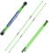 flintronic Golf Alignment Sticks, 2 Stück Klappbar Golfübungsstangen mit Durchsichtigem Aufbewahrungsrohr, Alignment Übungsstangen Schwunghilfe Golfübungsgerät Richtungsanzeige zum Zielen Putten